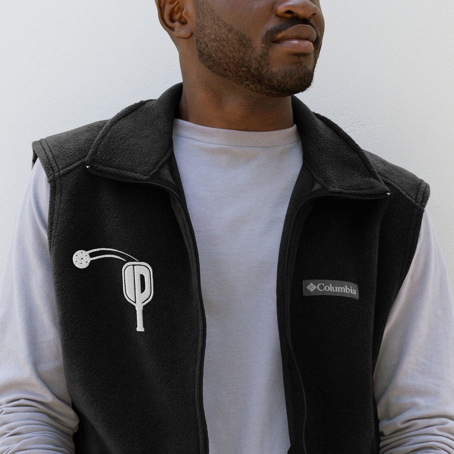 iMPACT Pickleball Men’s Columbia fleece vest