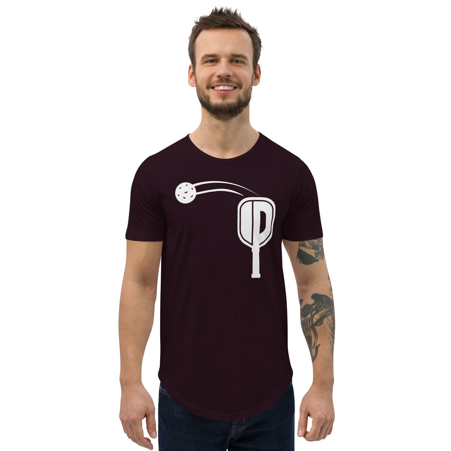 iMPACT Pickleball Men's Curved Hem T-Shirt