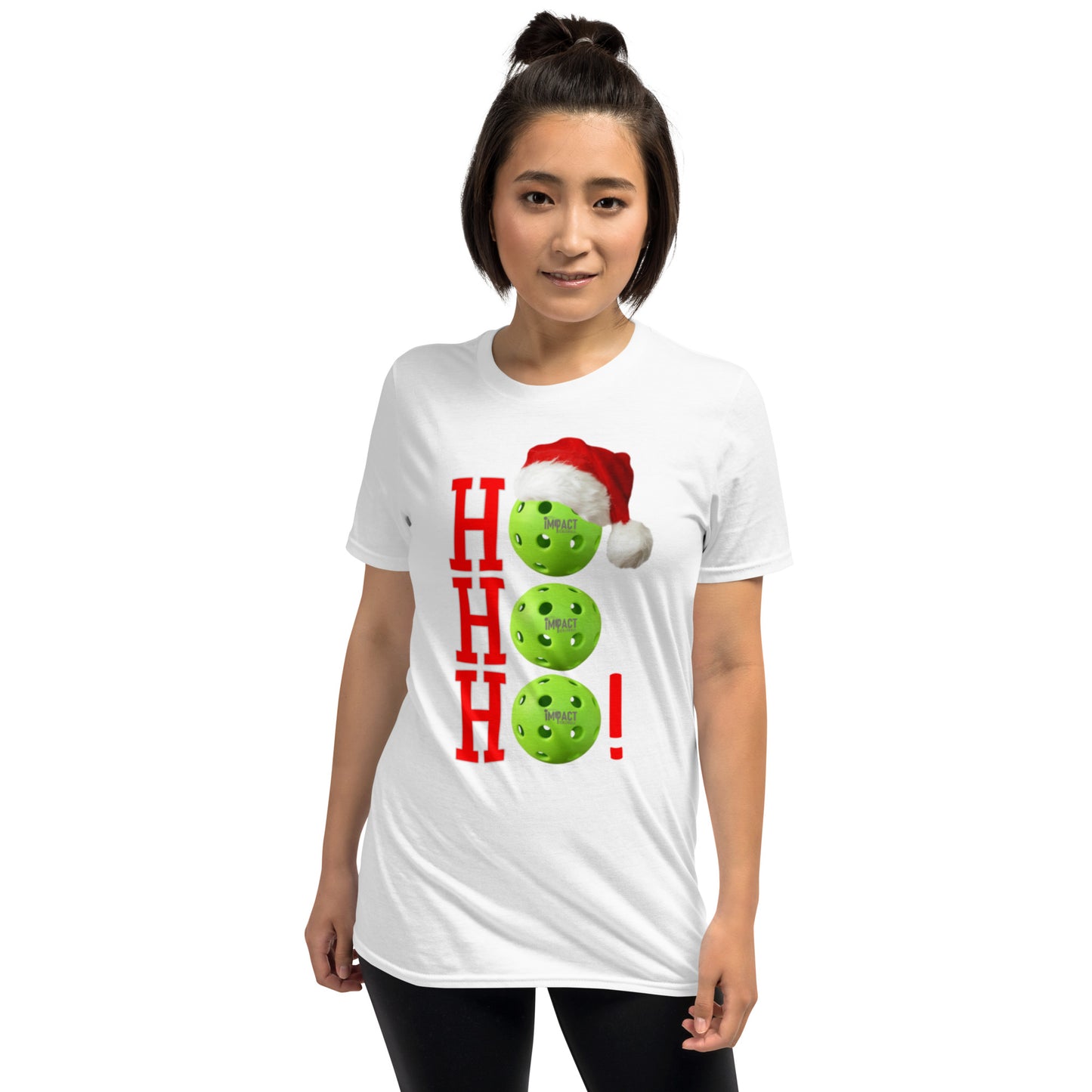 iMPACT Pickleball HO-HO-HO Short-Sleeve Unisex T-Shirt