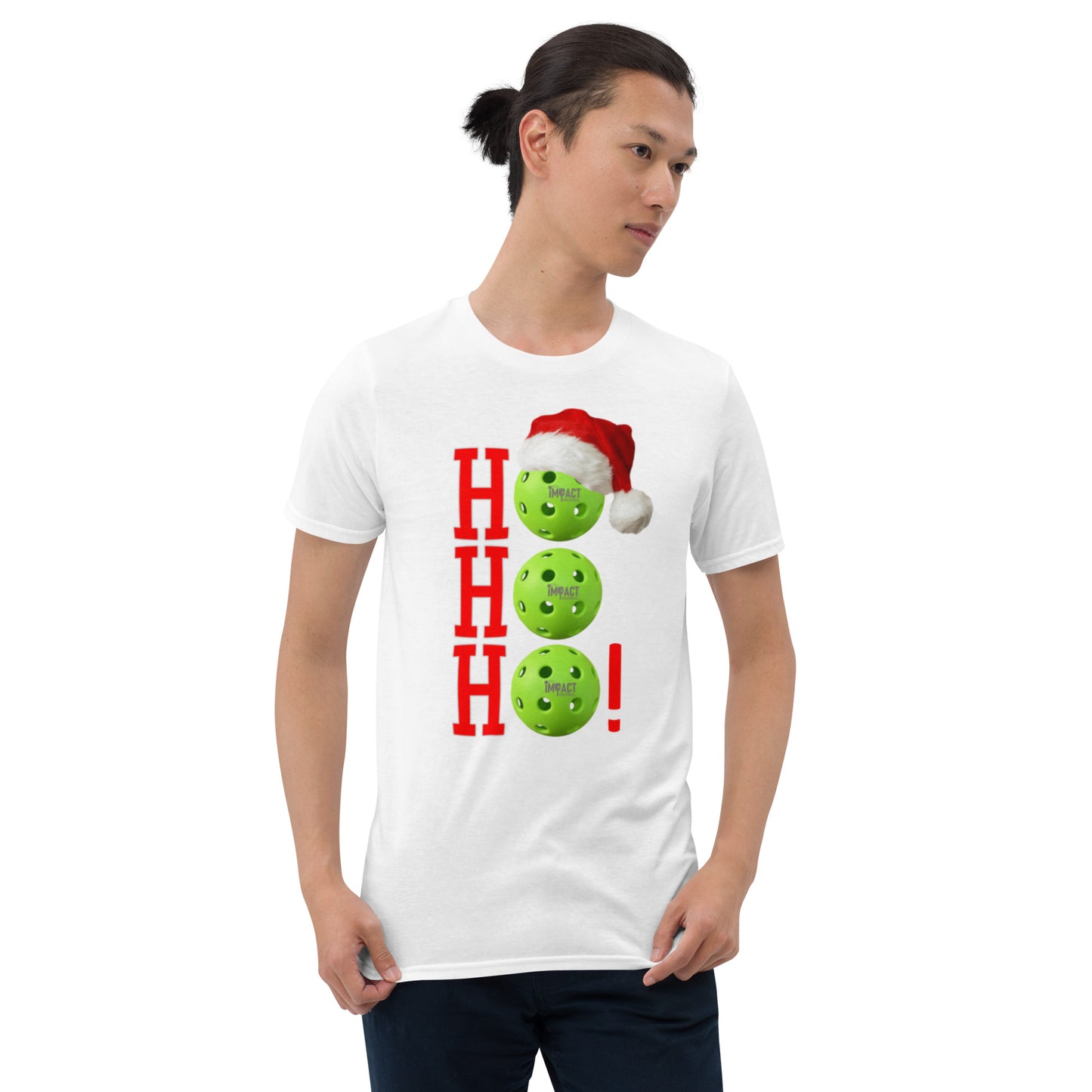 iMPACT Pickleball HO-HO-HO Short-Sleeve Unisex T-Shirt