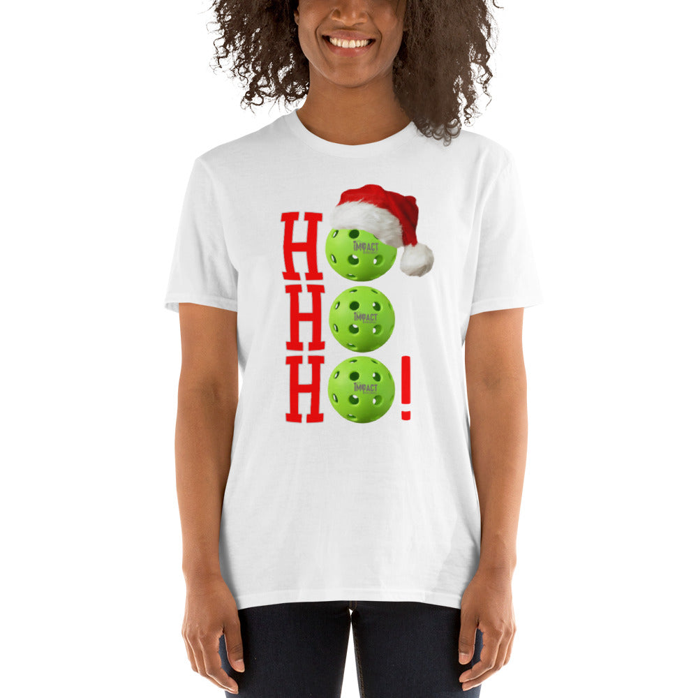 iMPACT Pickleball HO-HO-HO Short-Sleeve Unisex T-Shirt