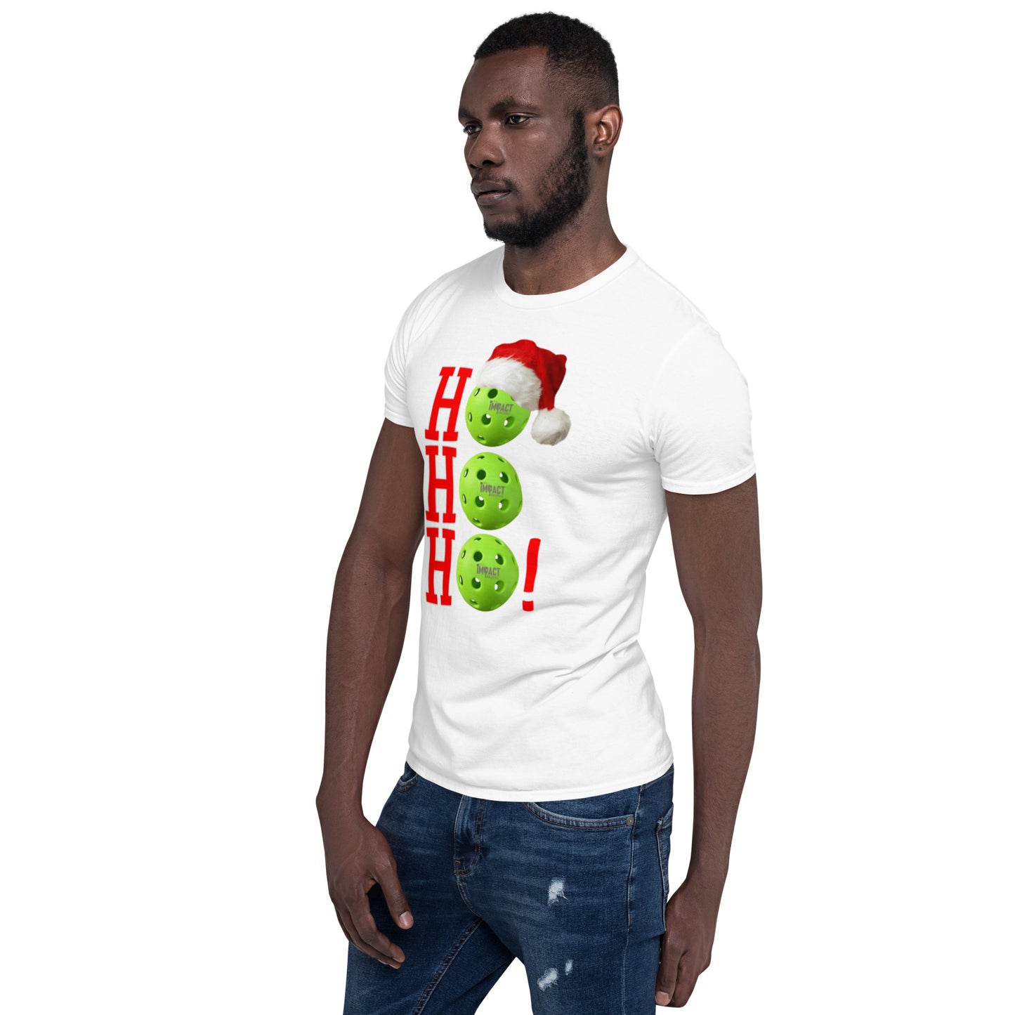 iMPACT Pickleball HO-HO-HO Short-Sleeve Unisex T-Shirt