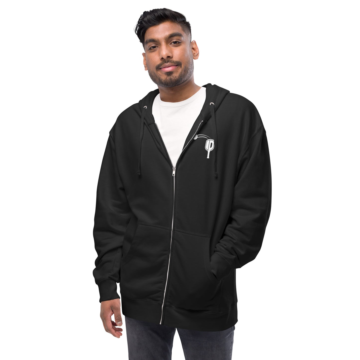 iMPACT Pickleball Unisex Fleece Zip Up Hoodie
