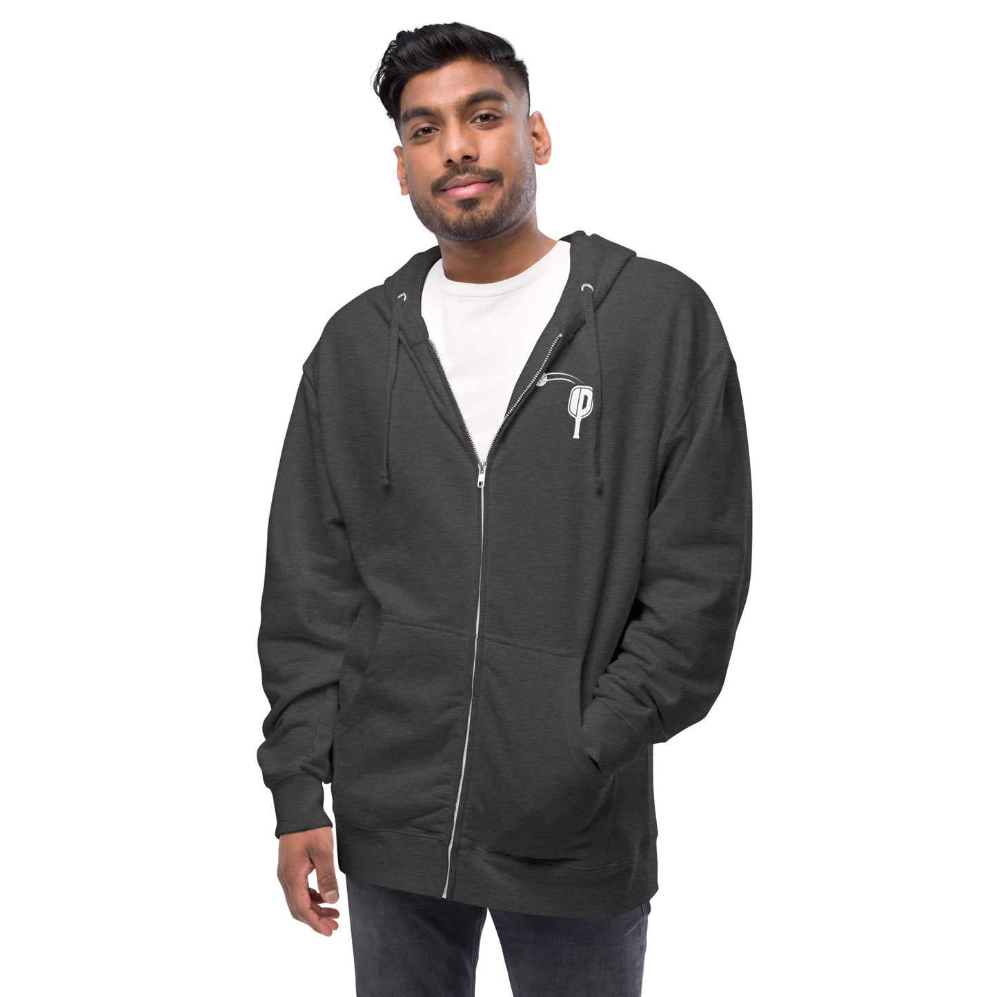 iMPACT Pickleball Unisex Fleece Zip Up Hoodie