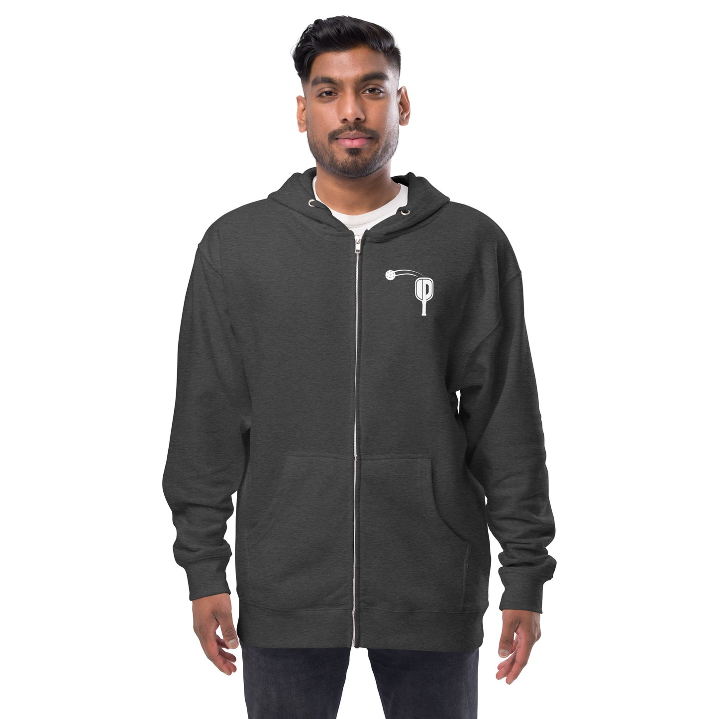 iMPACT Pickleball Unisex Fleece Zip Up Hoodie