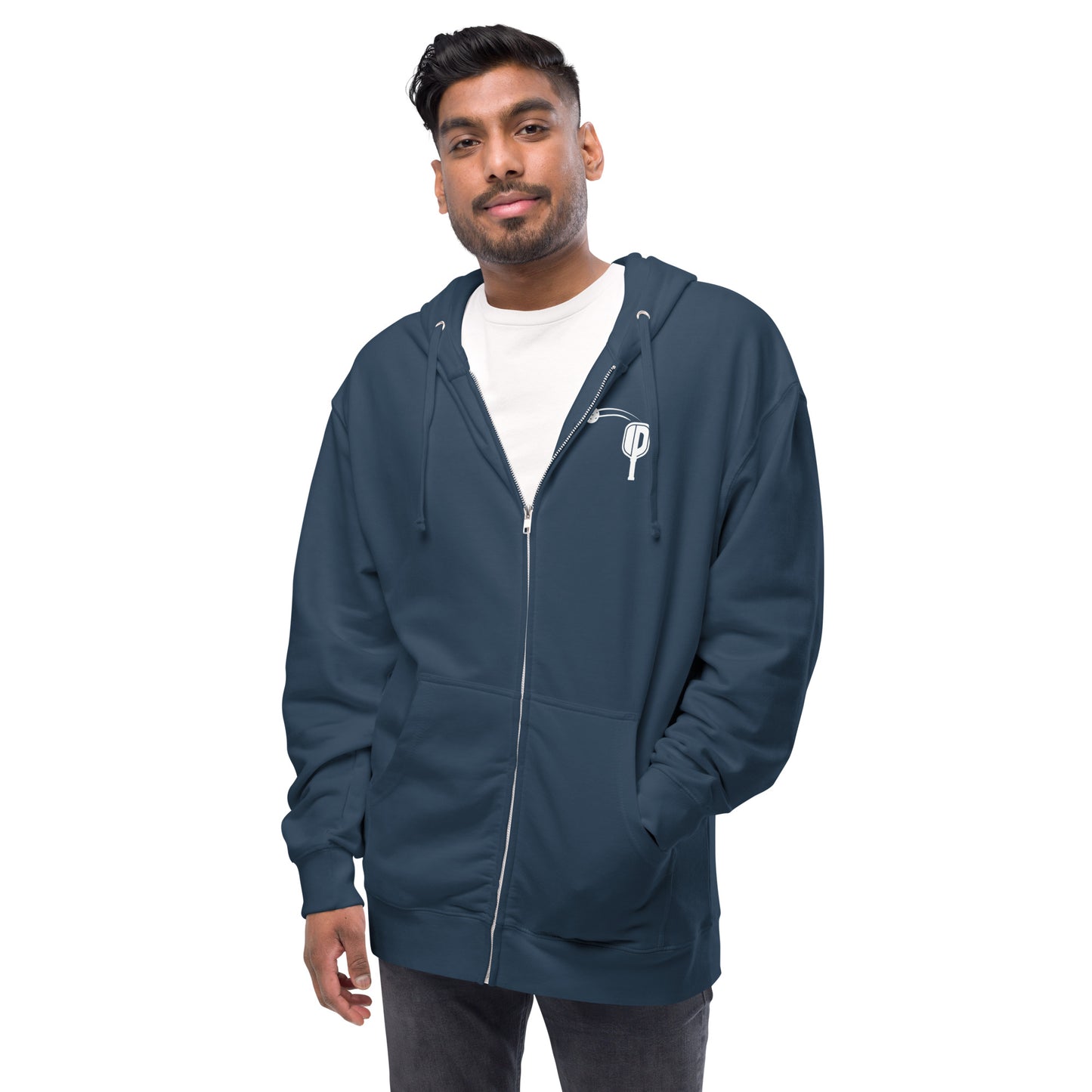 iMPACT Pickleball Unisex Fleece Zip Up Hoodie