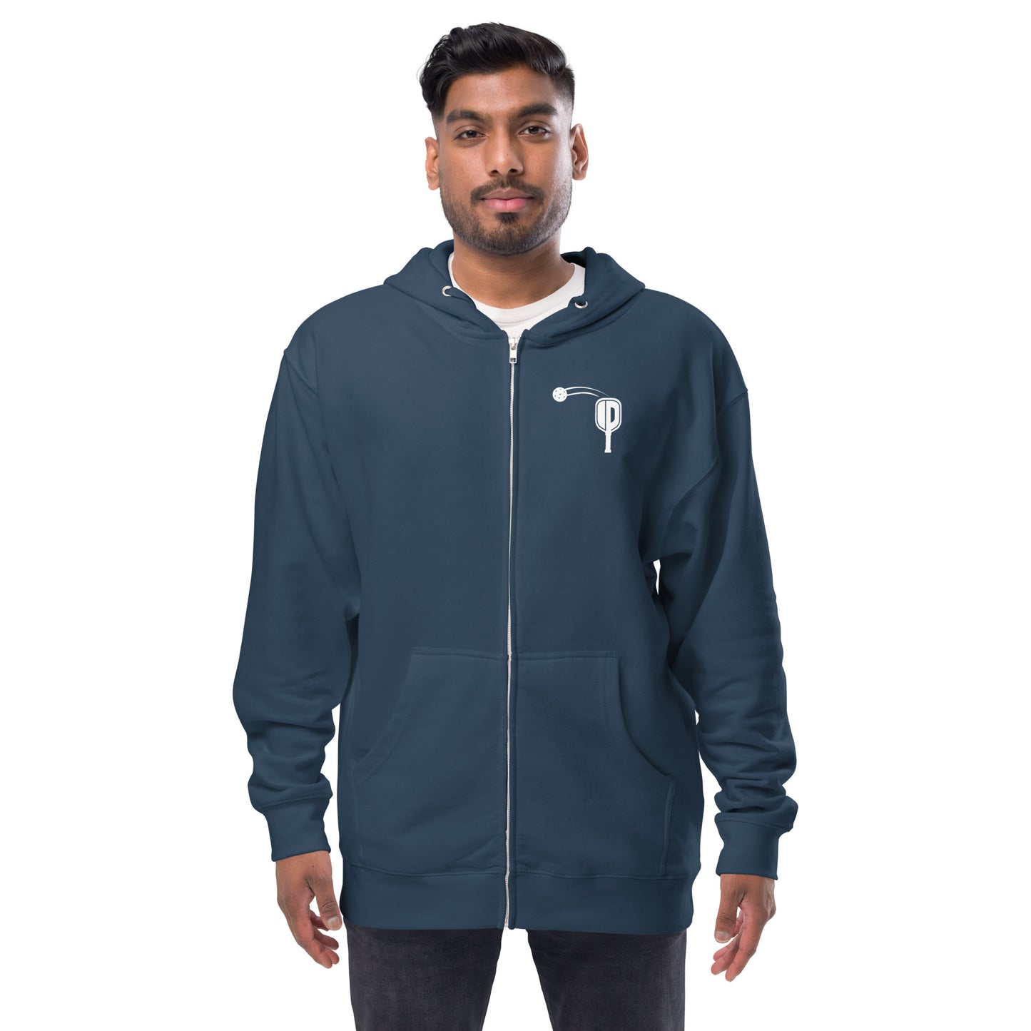 iMPACT Pickleball Unisex Fleece Zip Up Hoodie