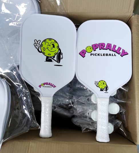 PopRally Pickleball paddles boxed