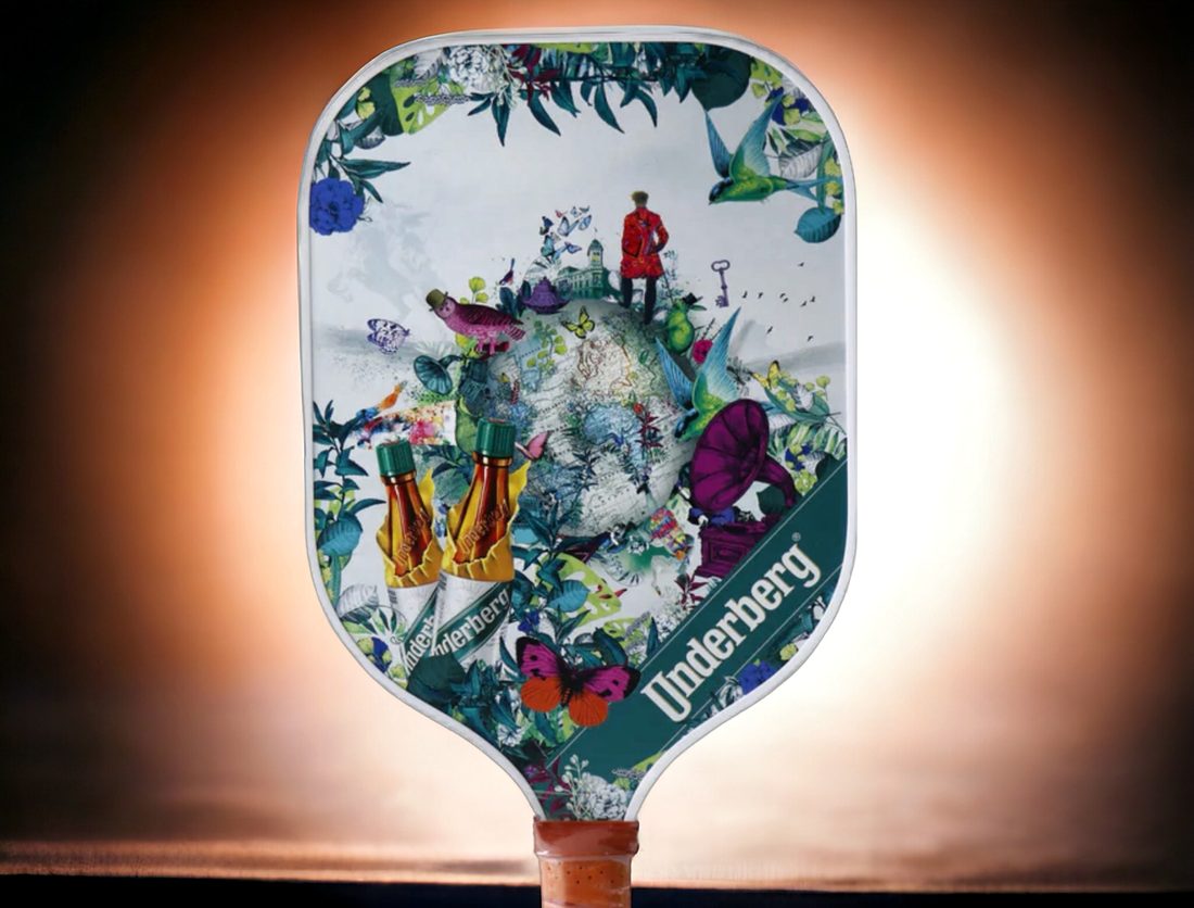 Underberg custom brand paddle