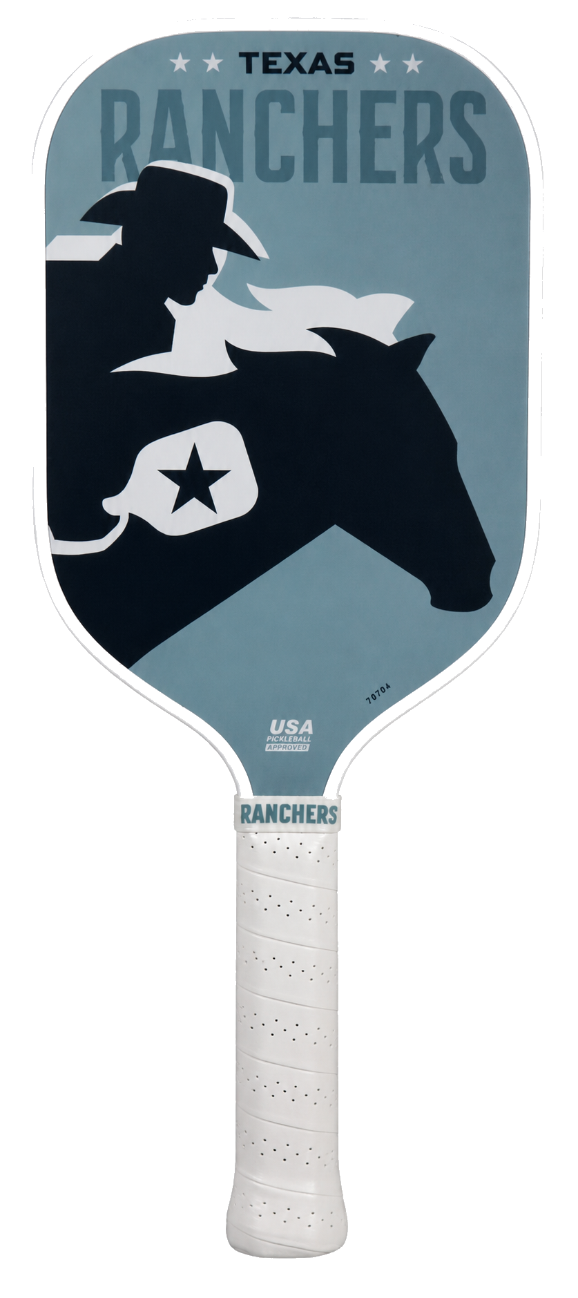 Texas Ranchers paddle front face