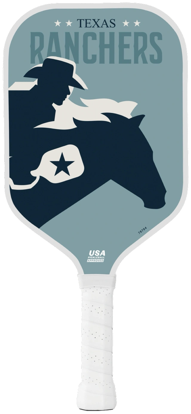 Texas Ranchers paddle front face
