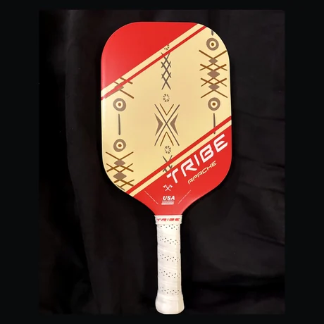 The finished TRIBE Apache paddle photographed as a product