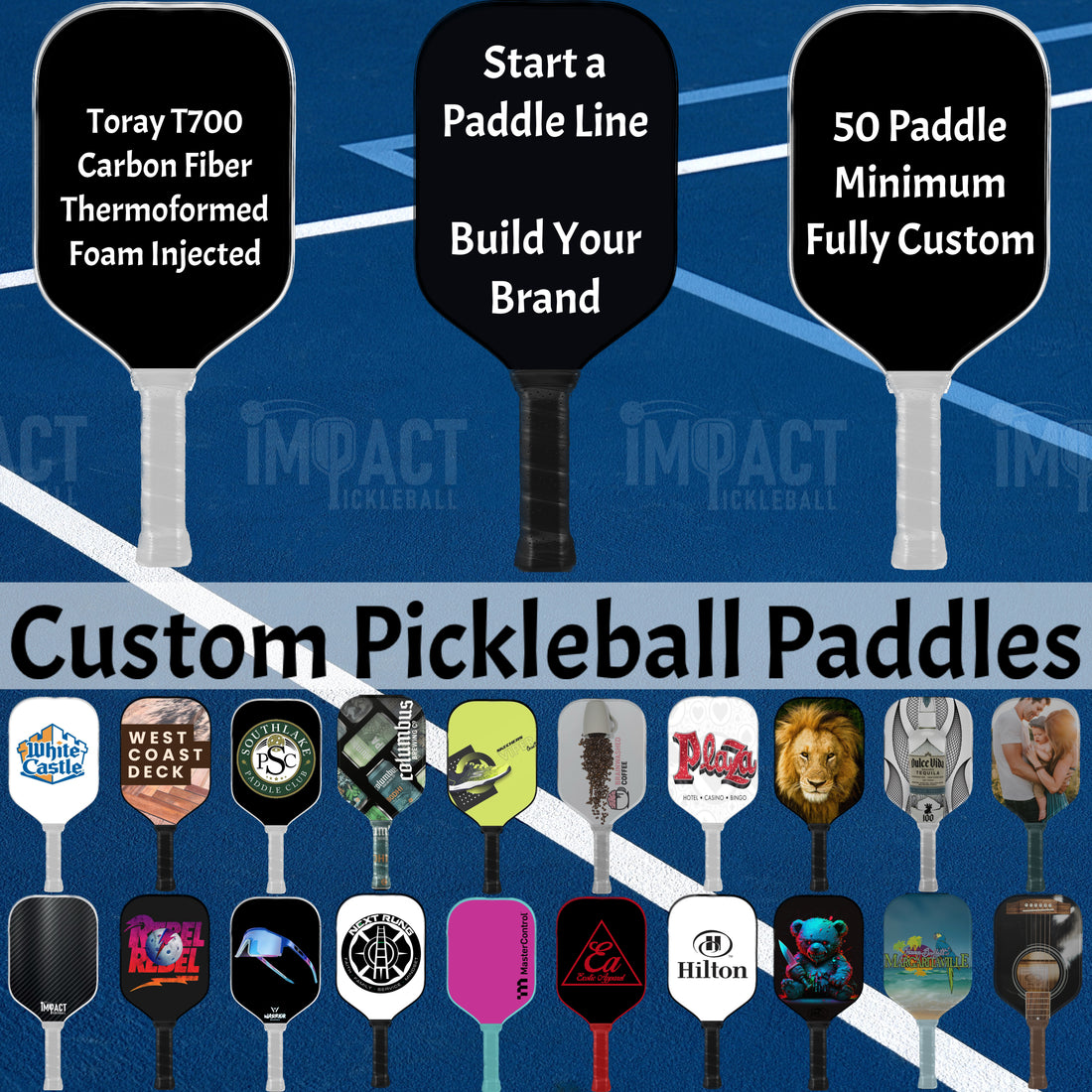 Welcome to iMPACT Pickleball: Your Premier Partner in Custom Paddle Innovation