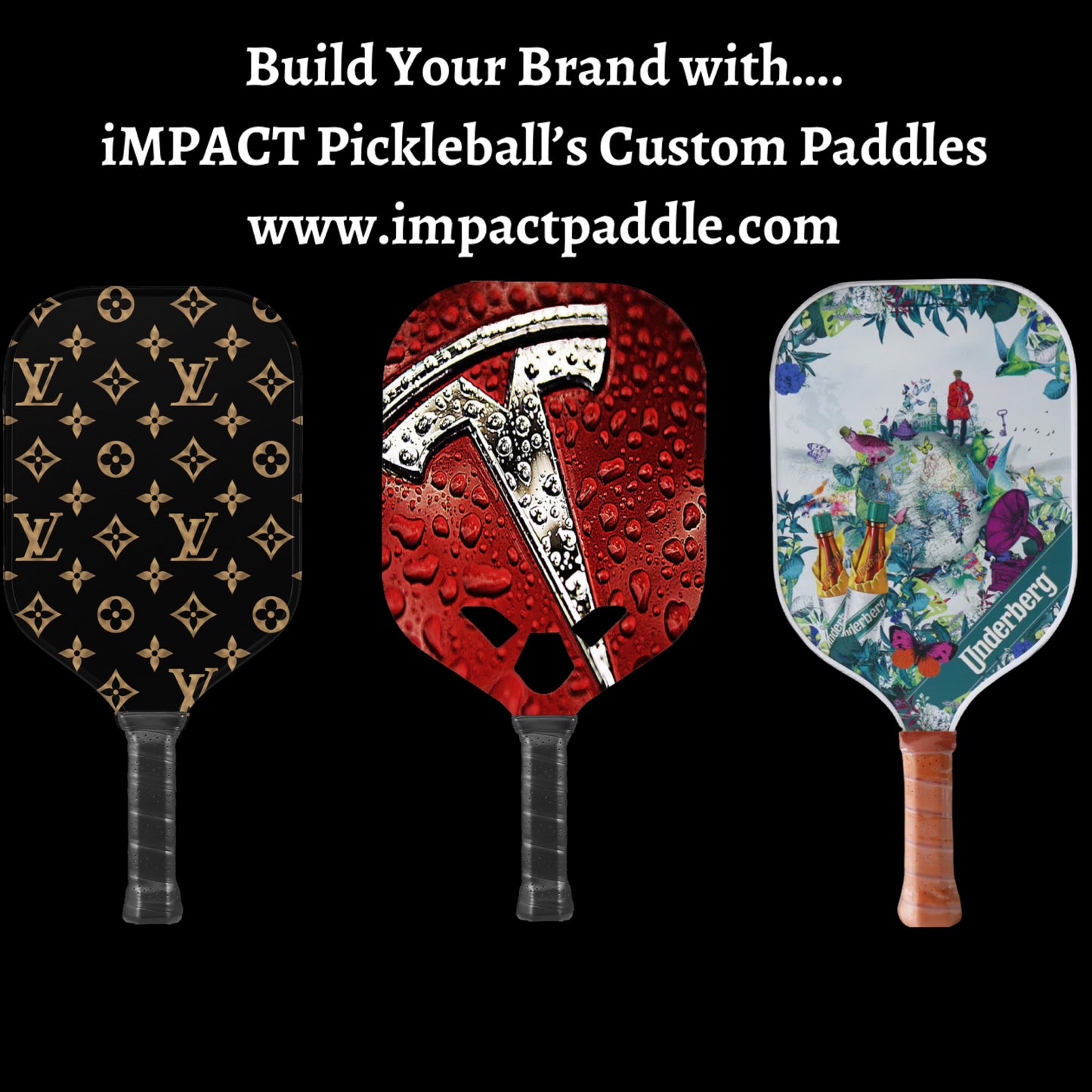 Custom Branded Pickleball Paddle (MOQ 50) - Call for a Quote