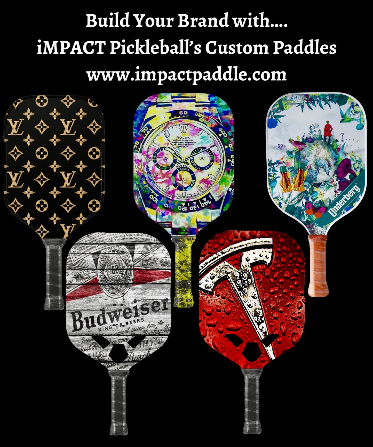 Custom Branded Pickleball Paddle (MOQ 50) - Call for a Quote